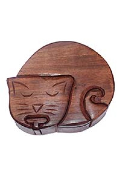 Cat at Rest Puzzle Box Cat at Rest Puzzle Box